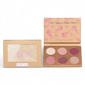 New WINKY LUX Mini Uptown Kitten Palette - Cream, Pink, Gold